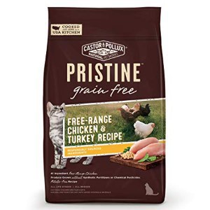 Castor & Pollux Pristine Wild-Caught or Free-Range Protein Dry Cat Food