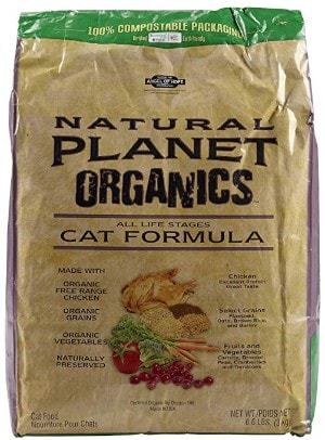 Natural Planet Organics Chicken Formula All Life Stages Dry Cat Food