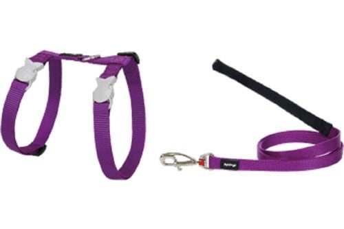 Red Dingo Classic Cat harness and lead combo-min