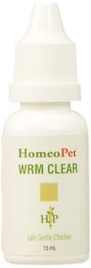 homeopet remedies worm clear