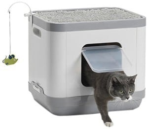 moderna cat concept litter box