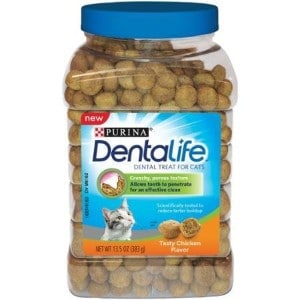 Purina DentaLife Tasty Chicken Flavor Dental Treats for Cats