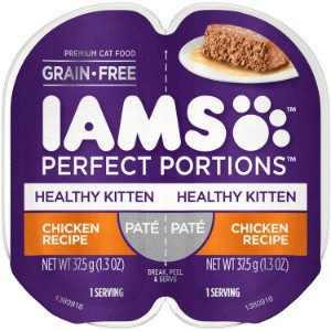 IAMS Perfect Portions Grain Free Wet Cat Food Pate