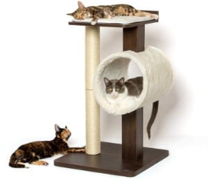 PetFusion Modern Cat Tree House and Scratching Post