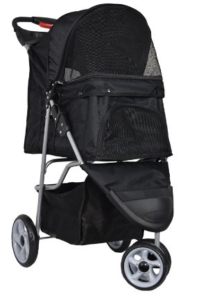 VIVO Three Wheel Pet Stroller