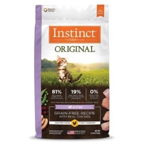 Instinct Original Kitten Grain Free Recipe Natural Cat Food by Nature's Variety