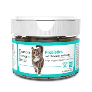 Doctors Foster + Smith Probiotic Soft Chews for Cats