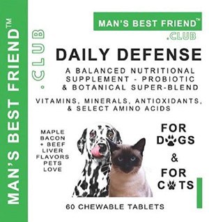 Man's Best Friend Club Daily Defense Nutritional Supplement
