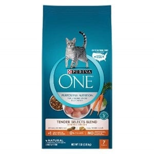 Purina ONE Tender Selects Blend Adult Dry Cat Food 