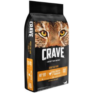 CRAVE Grain Free High Protein Dry Cat Food-min