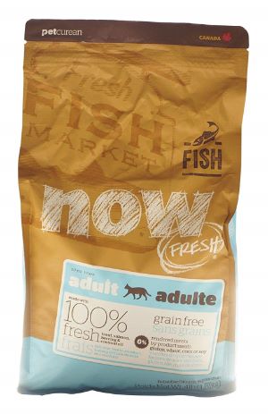 Petcurean Now Fresh Grain Free Fish Adult Recipe Cat Food