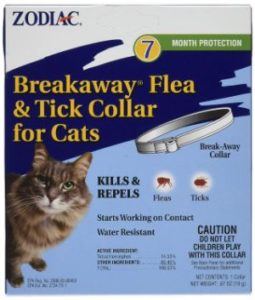 Zodiac Breakaway Flea and Tick Collar for Cats