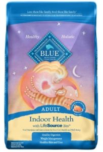 blue buffalo indoor health natural adult dry cat food