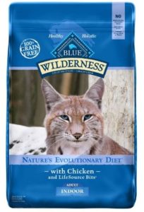 blue buffalo wilderness high protein grain free natural adult indoor dry cat food