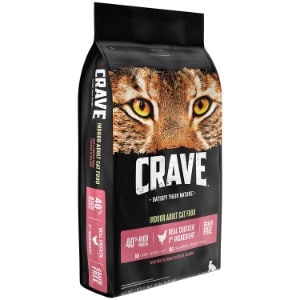 crave grain free with protein dry indoor adult cat food