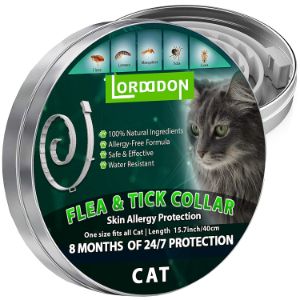 LORDDDON Flea and Tick Collar for Cats