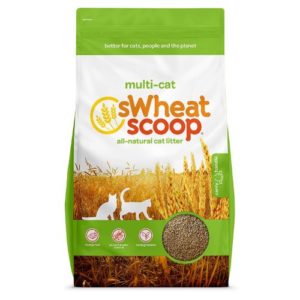 sWheat Scoop Multi-Cat All-Natural Clumping Cat Litter
