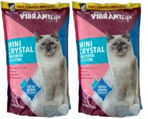 Vibrant Life Formerly Mimi Pet Cat Litter Mini Silica Gel Crystals