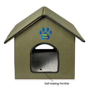 Outdoor Cat House by Pet Peppy