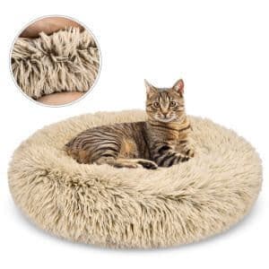 GASUR Self Warming Winter Indoor Snooze Cat Bed