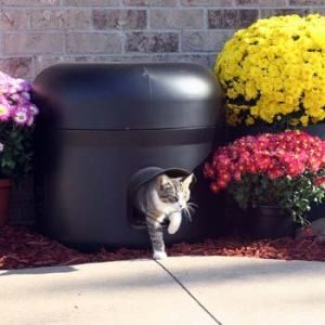 Kitty Tube The Outdoor Insulated Cat House