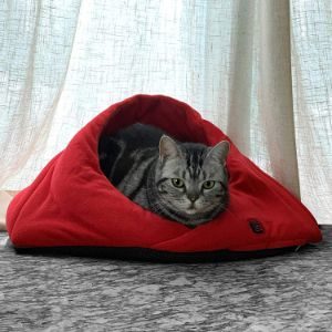 Naconic Electric Heated Cat Bed Cave