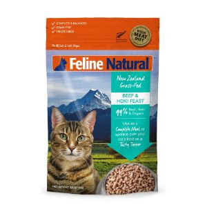 Feline Natural Freeze Dried Cat Food – Beef & Hoki