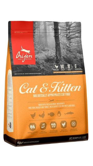 Orijen Cat & Kitten High Protein Dry Cat Food 