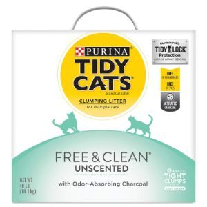 Purina Tidy Cats Free & Clean Clumping Cat Litter-min