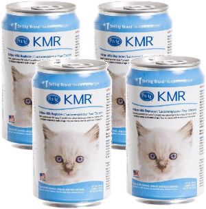 4-Pack KMR Liquid Milk Replacer for Kittens and Cats