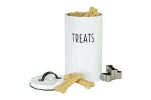 OUTSHINE White Pet Treat Container