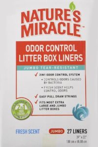 Nature's Miracle Odor Control Jumbo Litter Box Liners