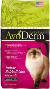 AvoDerm Natural Indoor Hairball and Weight Control Formula