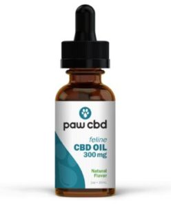 Paw CBD Pet CBD Oil Tincture for Cats - Natural - 300 mg