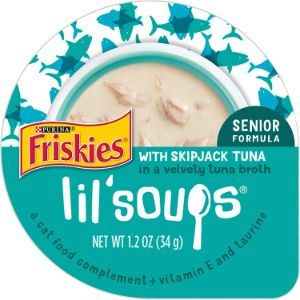 Purina Friskies Lil Soups and Grillers Cat Complements Senior Formula