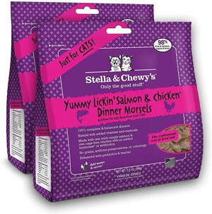 Stella & Chewy's Freeze-Dried Raw Salmon and Chicken Dinner Morsels